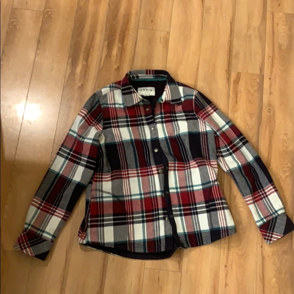 Fleece lined flannel